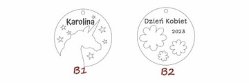 Брелок, кулон, фетр, единорог, цветок, женский день, девочки