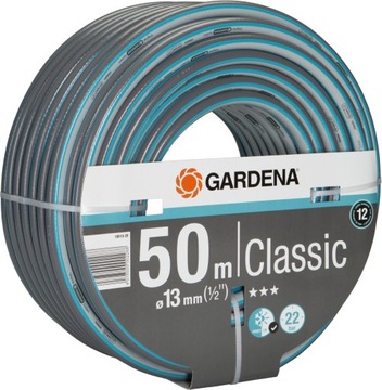 САДОВЫЙ ШЛАНГ ДЛЯ ПОЛИВА И ПОЛИВА ГАЗОНА Gardena Classic 1/2″ [50м]
