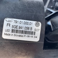 Vw golf 7 vii gte правое  фонарь  дневные led drl противотуманная фара 5ge941056b с Разборки, фото thumb