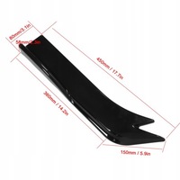 фото thumb №10, 2 szt. автомобильный универсальный диффузор заднего бампера сплиттер jo