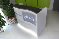 Стойка ресепшн R42 стойка ресепшн 120см LED арт 420001