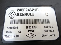 фото thumb №5, Renault koleos ii модуль блок управления тормоза ручного 285f24621r