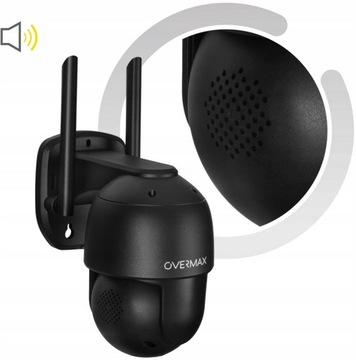 3x KAMERA ZEWNĘTRZNA OBROTOWA 25s LAN 12 DIOD LED IP66 WIFI FULL HD 4x ZOOM