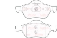 фото thumb №1, Valeo гальмівні колодки гальмівні renault espace iv 1.9 dci