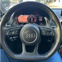 фото thumb №7, Лепестки переключения переключения передач do audi a3 s3 a5 s5 2017 a4 b9 q7 2016-2017 tt black
