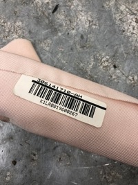 фото thumb №5, Шторка безопасности подушка безопасности левая renault clio iii kombi