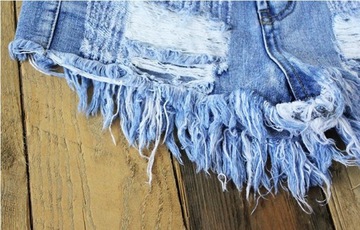 SZ3 Очень короткие джинсовые шорты, шорты 36