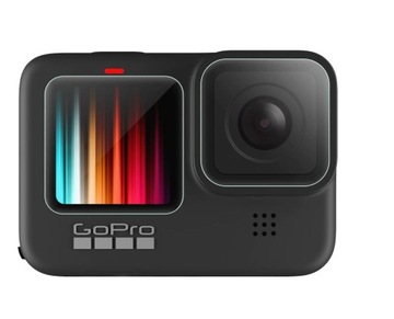 ЗАКАЛЕННОЕ СТЕКЛО ДЛЯ GOPRO HERO 9, 3 ШТ., ЧЕРНОЕ