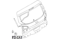 фото thumb №3, Отбойник крышки задняя febest