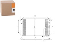 фото thumb №1, Конденсатор кондиционера mercedes w204 c-klasa 07- n