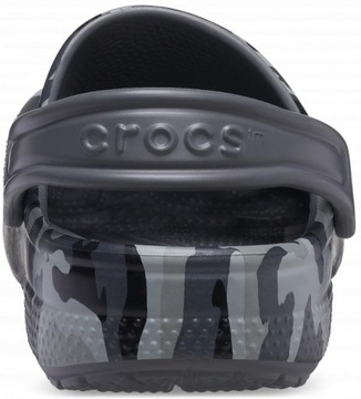 Детские легкие шлепанцы Crocs Classic Camo Kids Clogs 207594 Сабо 28-29