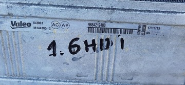 фото thumb №5, Радиаторов интеркулер воздуха 1.6ehdi peugeot 308 t7 9684212480