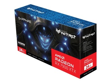 SAPPHIRE NITRO AMD RADEON RX 7900 XTX GAMING OC VAPOR-X 24 ГБ GDDR6 DUAL HDM