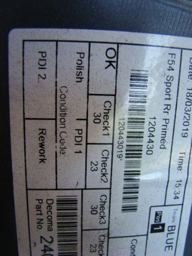 фото thumb №9, Mini cooper f54 sport rr-zderzak зад задний