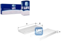 фото thumb №1, Ufi фильтр салонный jeep liberty ii 08 180x91x2