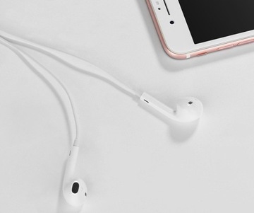 Проводные наушники-вкладыши для iPhone Apple Lightning с микрофоном