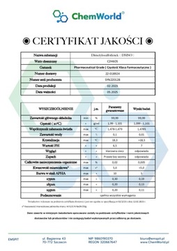 ДМСО Диметилсульфоксид PURE 100 мл - ChemWorld