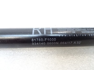 фото thumb №7, Kia sportage iv праві амортизатор телескоп задньої кришки багажника 81780-f1000