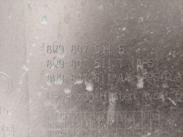 фото thumb №9, Audi a4 b9 рестайлинг бампер зад 8w9807511 s оригинал