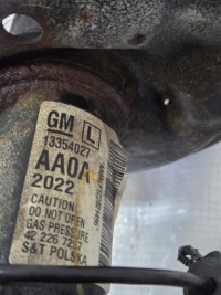 Амортизаторна стійка поворотний кулак ліва перед амортизатор opel astra iv j 1,4t 13354027 Доставка, фото thumb