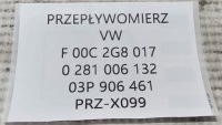 Новый оригинал  расходомер seat / skoda / volkswagen - 0281006132 с Разборки, фото thumb