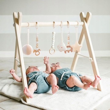 Развивающий стенд Baby Gym БЕСПЛАТНЫЕ КУЛОНЫ, развивающий тренажер для детей