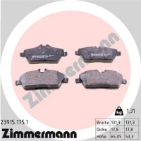 Набор тормозные диски+ тормозные колодки zimmermann mini clubman r55 280mm Доставка, фото thumb
