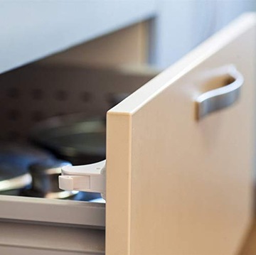 10 szt. ZABEZPIECZENIE BLOKADA MAGNETYCZNA SZAFKI MEBLI BLOKADA dla DZIECI