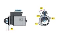 Купити Bosch стартер ford c-max 1.6 tdci dm2, фото thumb