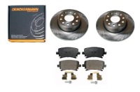 фото thumb №1, Тормозные диски тормозные колодки skoda octavia ii superb задняя 272mm