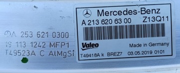 фото thumb №13, Mercedes e-klasa w213 w238 cls w257 pas переднє підсилювач балка верхня