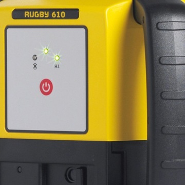Niwelator laserowy obrotowy Leica Rugby 610 detektor wiązki 600 m IP67