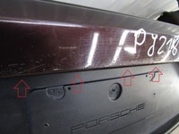 фото thumb №9, Бампер задня задній porsche macan 95b 14-