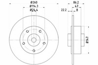фото thumb №1, Textar тормозные диски тормозные 2szt renault задняя fluence m