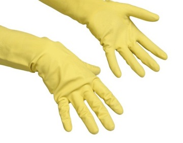 Многоразовые перчатки Vileda Pro Strong Contact M