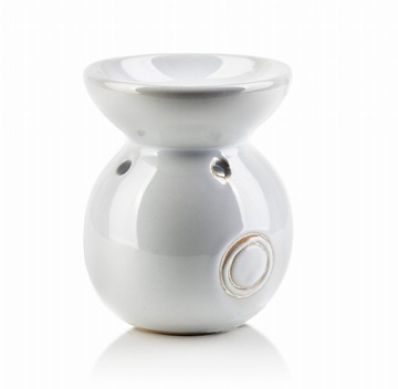 Kominek biały ceramiczny do wosku