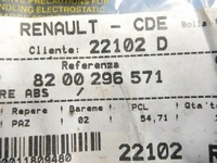 фото thumb №6, Датчик abs зад renault scenic megane 8200296571