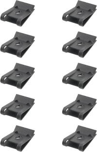 фото thumb №1, 10x пластини застібки монтажні do підкрилки бампера захисні накладки універсальні 14x21