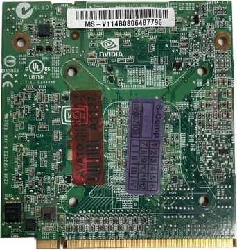 Видеокарта для ноутбука NVIDIA GeForce 9600M 512MB MXM II VG.9PG06.006
