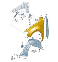 фото thumb №1, Крила лівий перед vw t-roc oe: 2ga821021