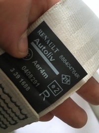 фото thumb №10, Pas безопасности правый задняя renault scenic iii eu