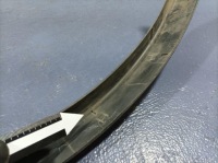 фото thumb №10, Nissan qashqai j10 lift молдинг накладка крыла левый задняя 93829bro