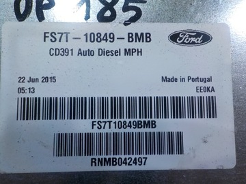 фото thumb №6, Ford mondeo mk5 2.0 tdci 15r hb 5d спідометр  прилади fs7t-10849-bmb