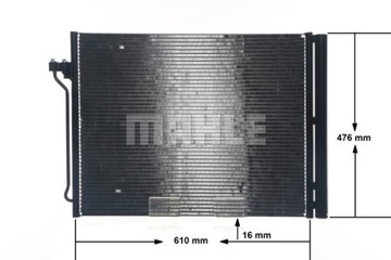 фото thumb №16, Mahle оригинал ac 463 000s конденсатор, кондиционер