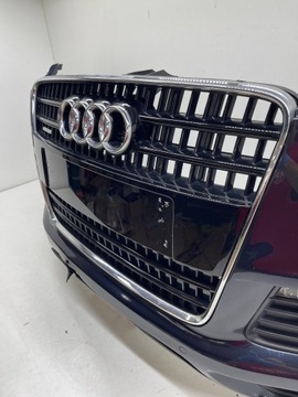 фото thumb №11, Audi q7 4l s-line бампер перед повний комплектний 4x pdc колір: lz5q синій