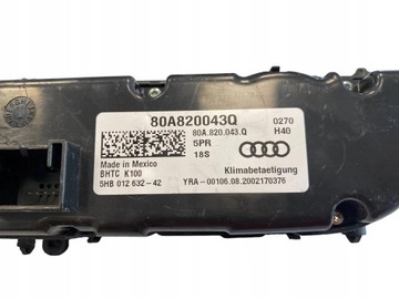 фото thumb №7, 80a820043q audi q5 панель кондиціонера