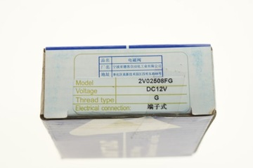 ЭЛЕКТРОМАГНИТНЫЙ КЛАПАН AIRTAC 2V025-08 2/2 -1/4- 12 В постоянного тока