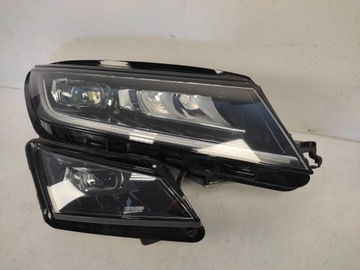 фото thumb №6, Skoda kodiaq 566 лампа права перед повний led 2016-