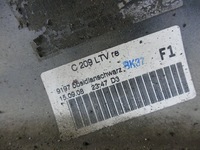 фото thumb №14, Mercedes w209 c209 lift amg молдинг порог правая цвет 197