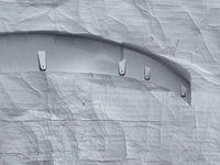 фото thumb №8, Porsche taycan cross накладка спойлер бампера передній передня 9j0